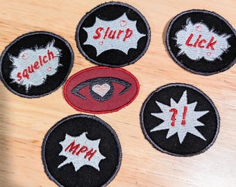 Reaction Patches (yaoi and yuri inspired)