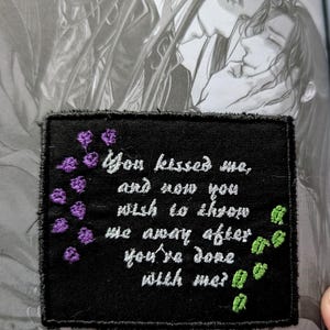 You Kissed Me Patch (Thousand Autumns inspired)