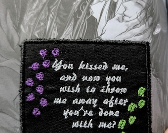 You Kissed Me Patch (Thousand Autumns inspired)