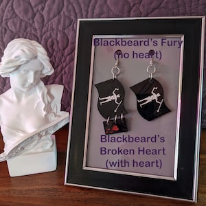 Create Your Own Pirate Flag Earrings