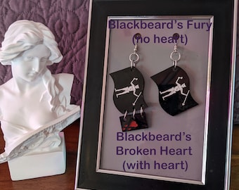 Create Your Own Pirate Flag Earrings