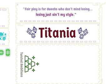Preorder for Titania Villainous Box