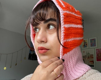 Balaclava Darcy | Balaclava com Listras de Crochê