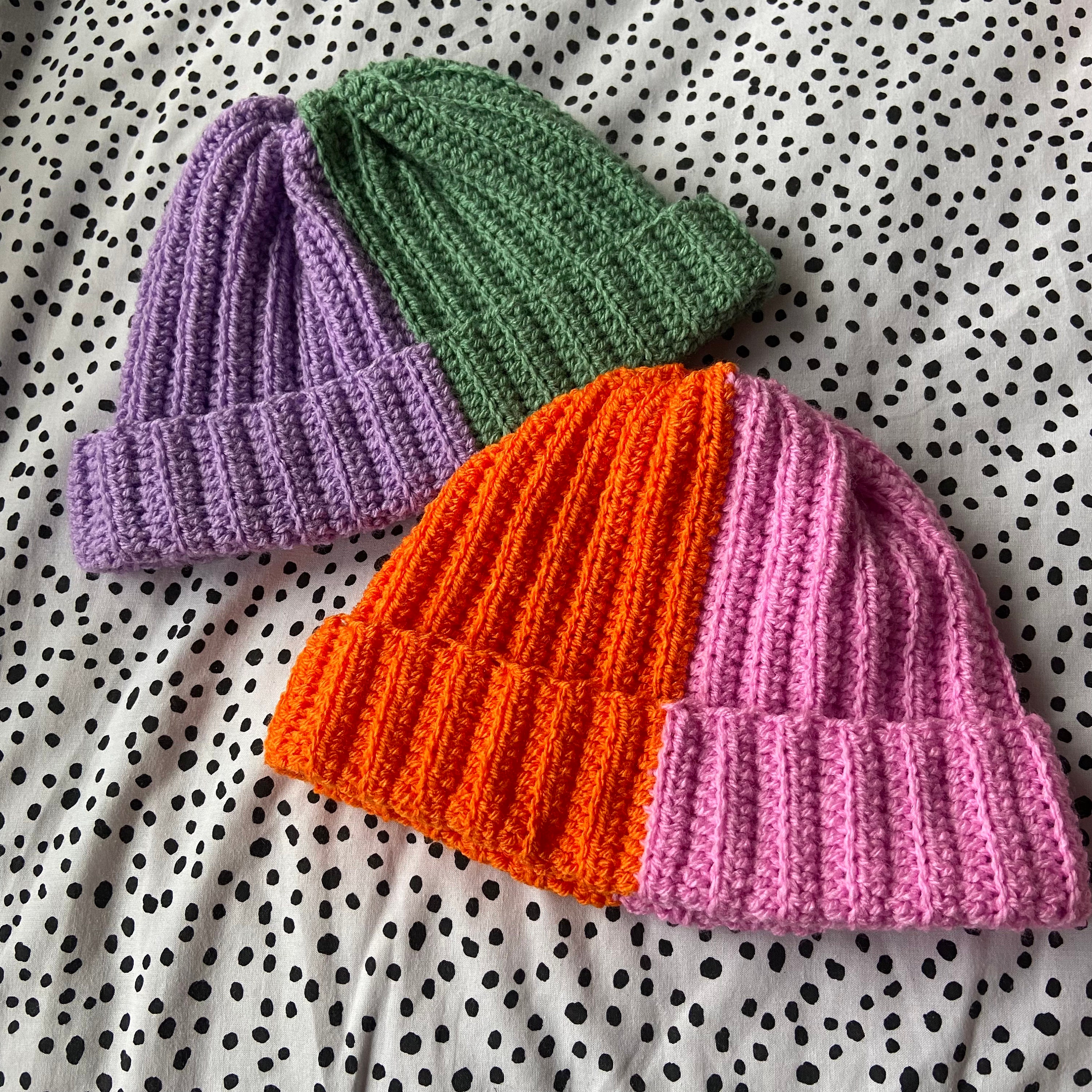 Split Beanie Crochet Beanie Crochet picture