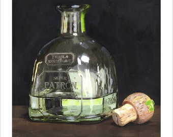 Patron Bottle - Archival Print