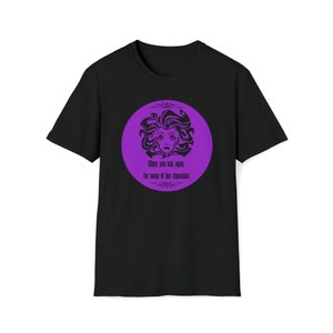 Haunted &quot;Mom&#39;s Chocolate&quot;, Madame Leota, Halloween, Black tee, Unisex Softstyle T-Shirt
