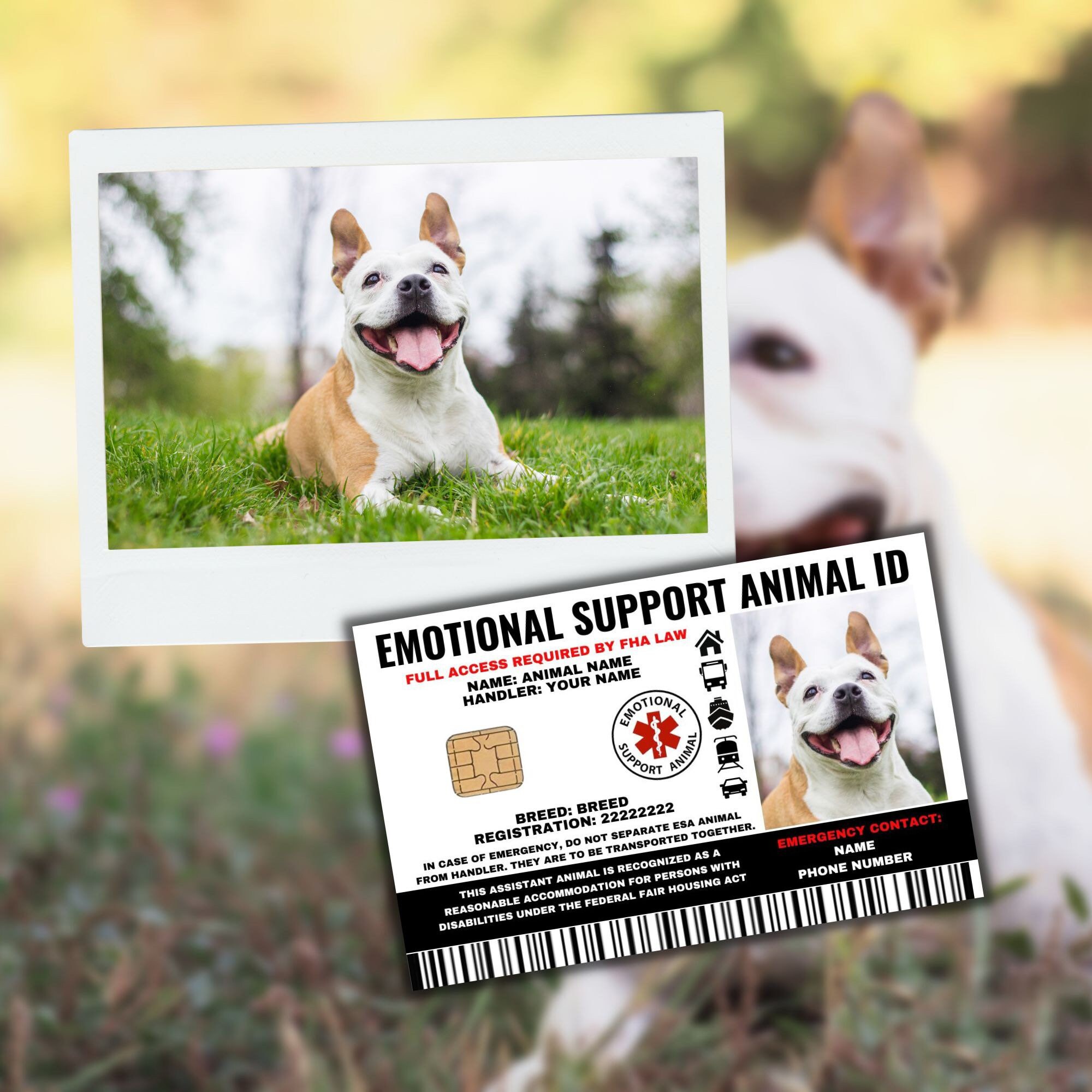 Esa Pet Id Card