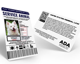 service dog etsy