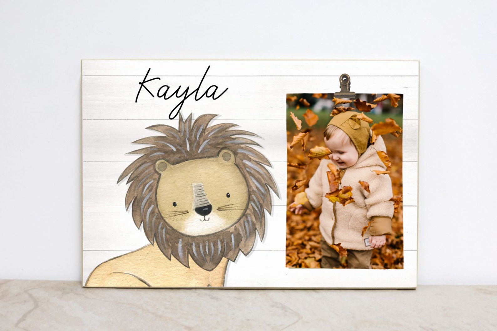 Zebra Picture Frame Nursery Wall Art Jungle Photo Frame Etsy UK