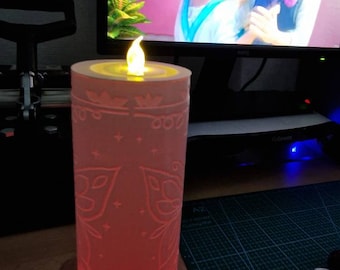 Enchanto magic candle led night light