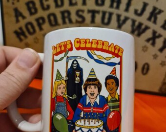 Dark humour birthday mug