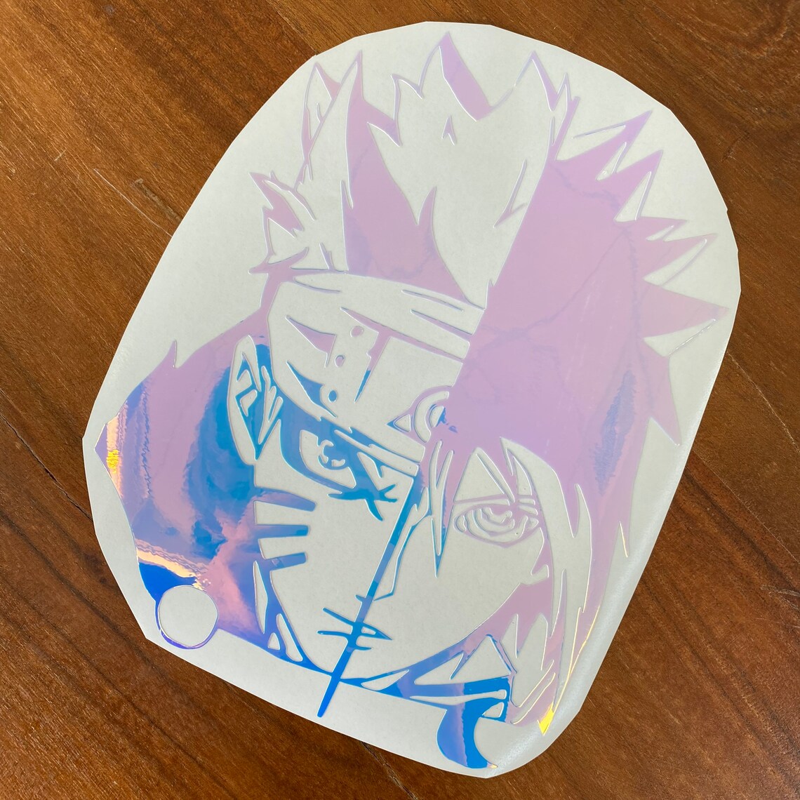 Naruto Sasuke StickerDecal Anime Etsy