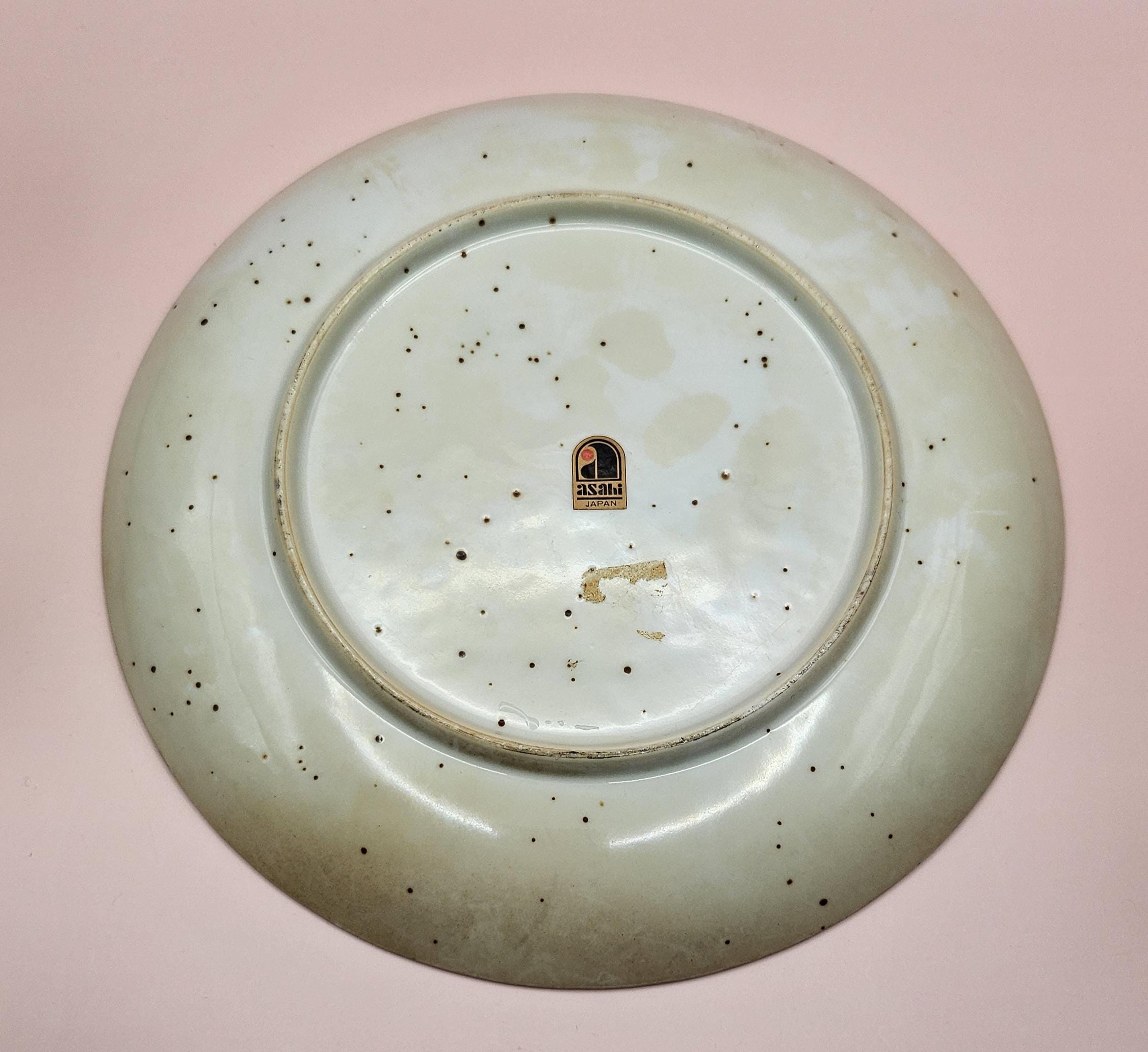 Vintage Asahi Japan Tea Set – Ceramic Teapot, 5 Cups, Onion Motif ...