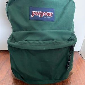 バッグ JANSPOST 80s 90s MADE IN USA Vintage Jansport 80s 90s Made in USA Daypack Backpack Excellent
