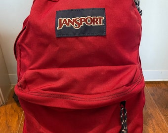 sac à dos Jansport vintage de la fin des années 90 en bon état