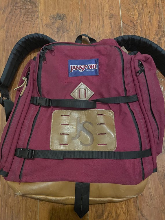 Vintage Jansport Large Backpack USA Made Near Mint Condition - Etsy Vintage Jansport Large Backpack USA Made Near Mint Condition - Etsy