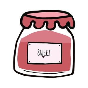 Minimal and Aesthetic Pink Jar Digital Download