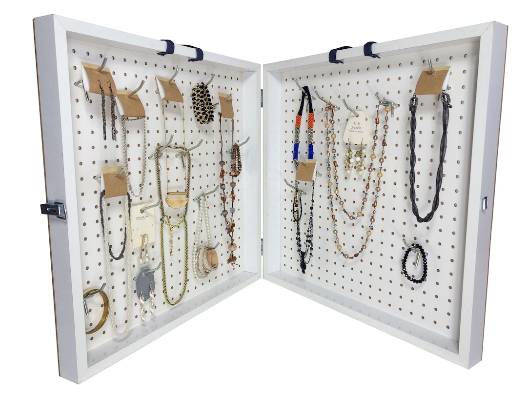 Portable Pegboard Display Stand for Craft Shows Paparazzi Jewelry