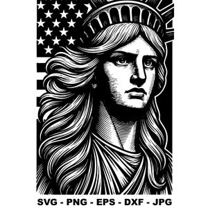 Statue of Liberty, Symbol of New York, Instant Download, SVG, PNG, EPS, dxf, jpg digital download