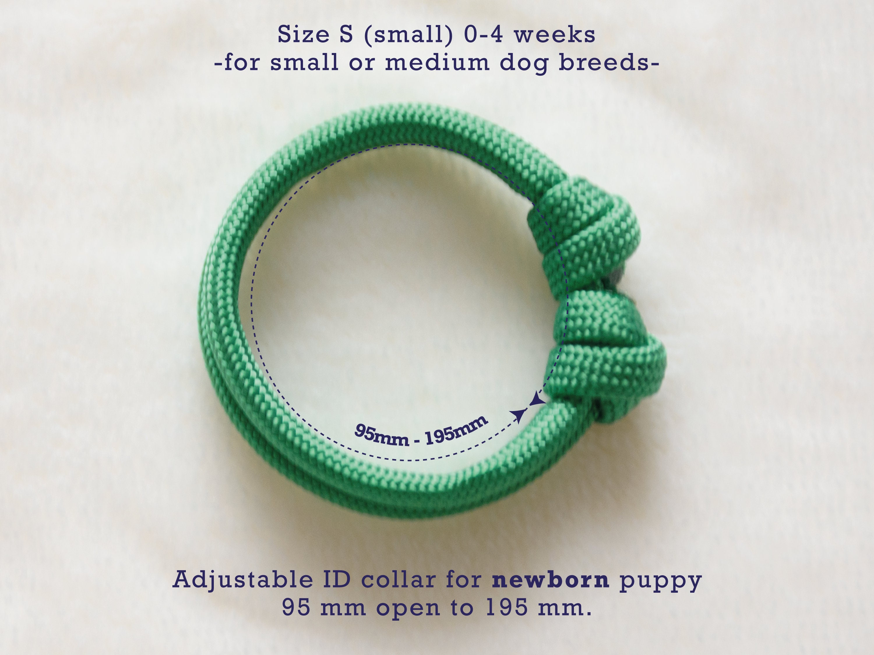 Puppy ID Collars, Adjustable Whelping Collars for Newborn Puppies Etsy UK