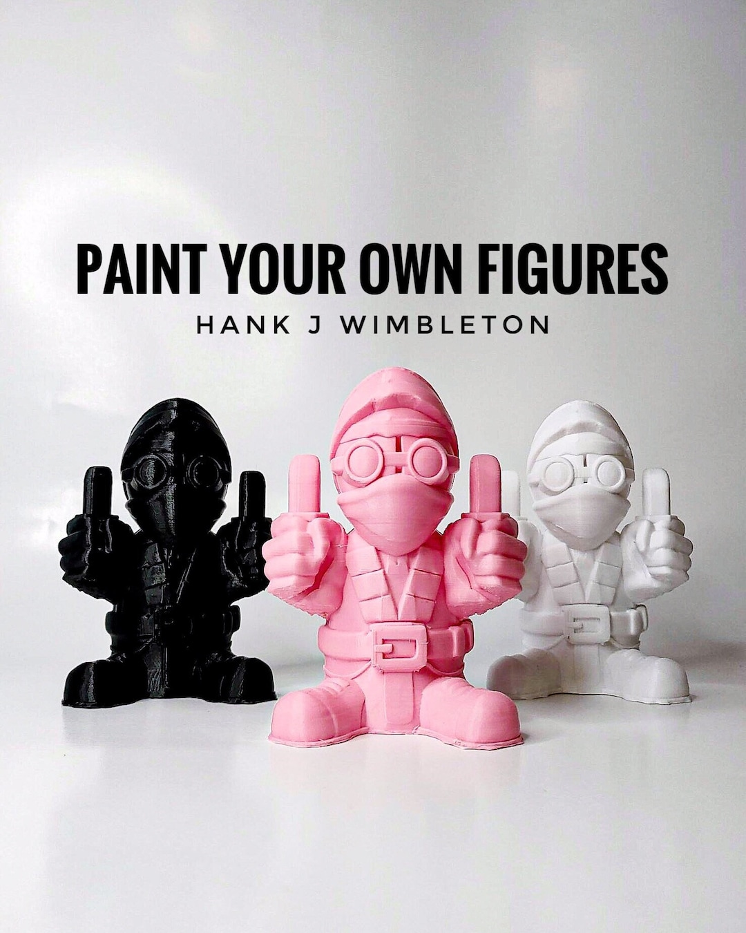 Spank Wank Hank J Wimbleton Inspired 100mm Figures Madness Combat