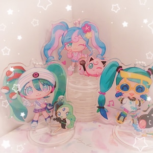 Project Voltage Hatsune Miku PokeMiku Acrylic Standee Set