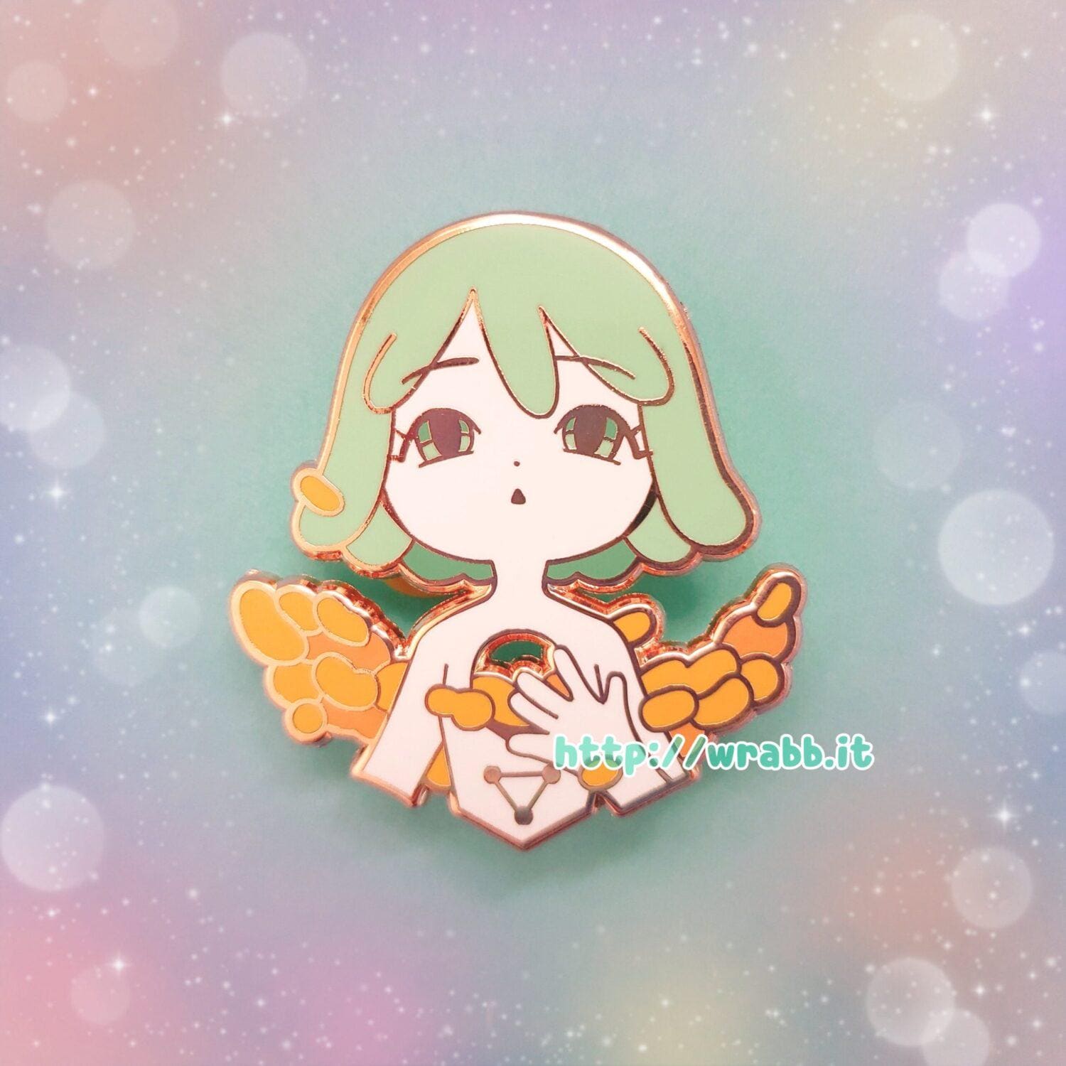 Warp Enamel Pin