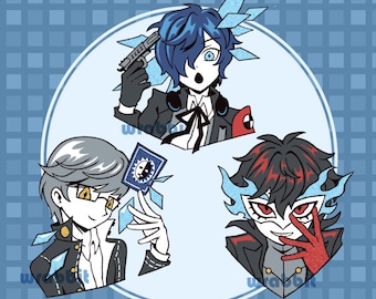 Persona Enamel Pin Collection