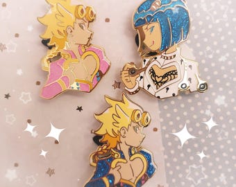 STARLINE : épingles dorées en émail - Partie 5