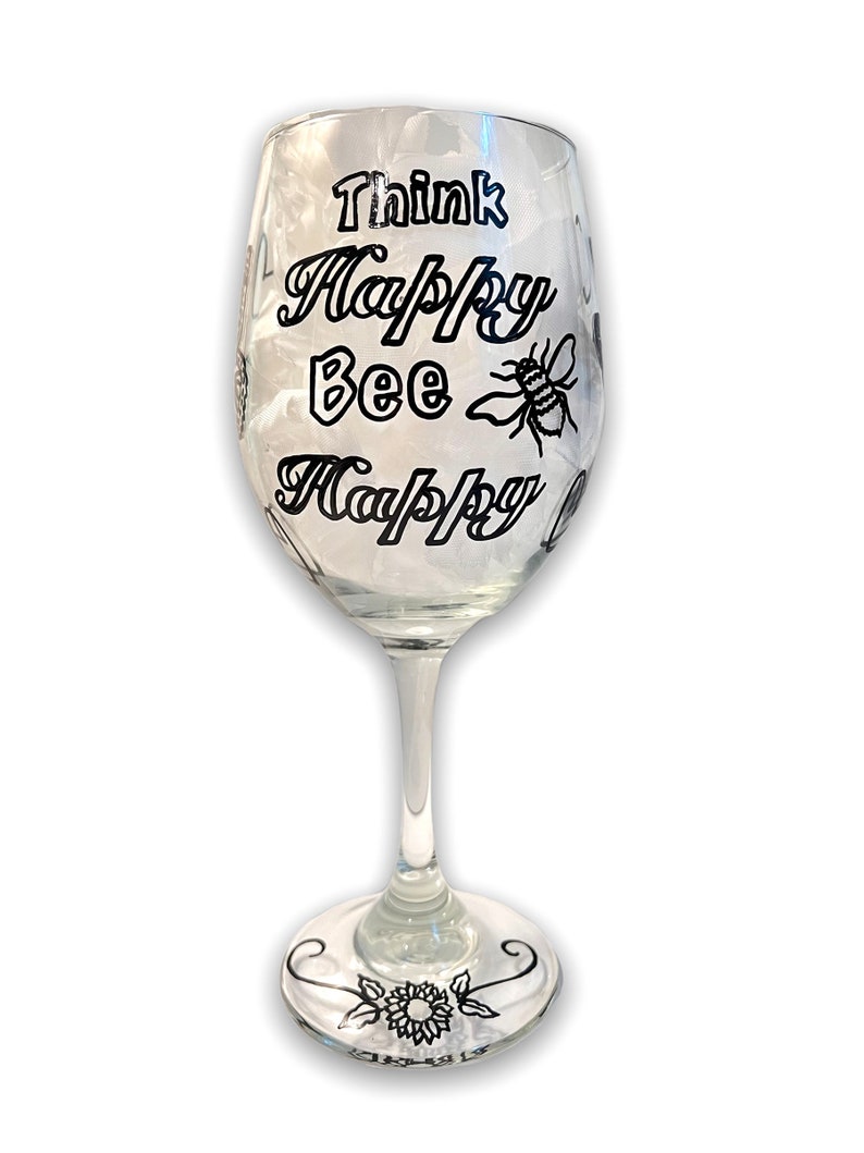 Sunflower Wine Glass Painting Kit / Paint Party / Personalized Etsy