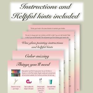 Fun DIY "adult Toys" Printable Template Download for Wine Glass
