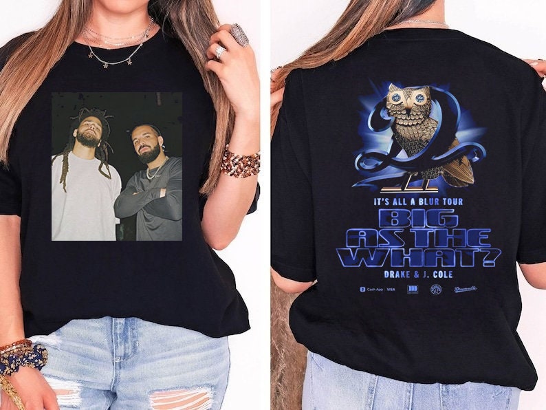 Big As The What Drake And J Cole Tour Merch, Drake And J Cole 2024