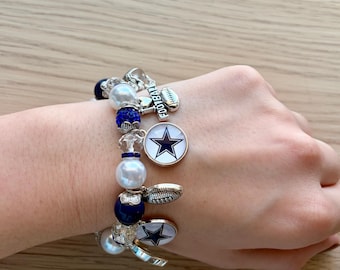 Dallas Cowboys Charm Bracelet | Cowboys Bracelet