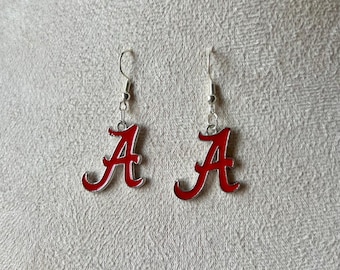 Alabama Crimson Tide-oorbellen | Sieraden van de Universiteit van Alabama