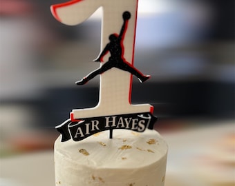 Custom 3D Printed Cake Topper: Personalized Birthday Party Decor