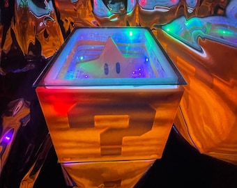 Super Mario Bro's Infinity Cube - Glow in the Dark, Collectible
