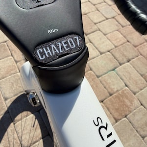 Inserto per bicicletta Colnago Y1Rs – Nome personalizzato, accessorio per telaio da ciclismo stampato in 3D