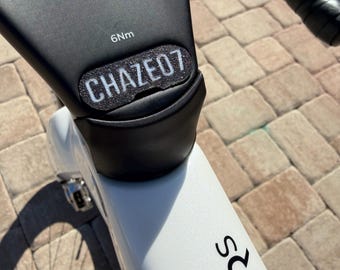 Colnago Y1Rs Bike Insert with Custom Name – Personalized Cycling Frame Accessory – 3D Printed Road Bike Part