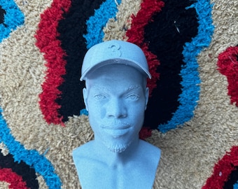 Chance The Rapper 3D Bust, Headphone Stand, Desk Organizer