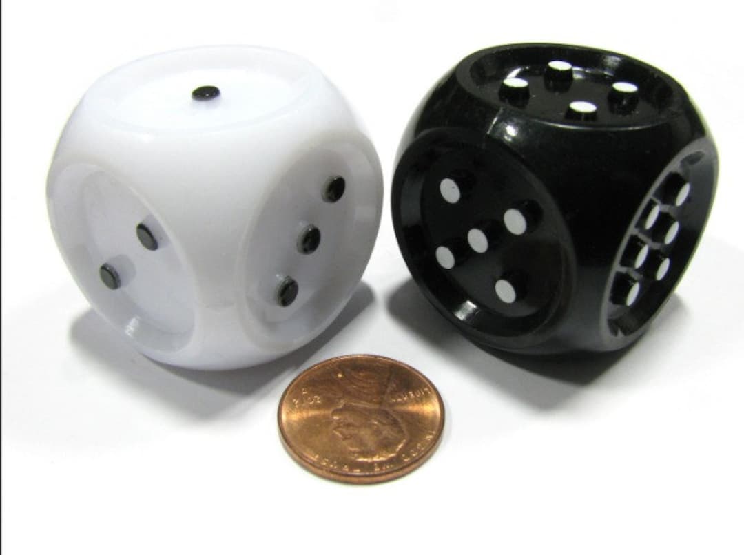 Tactile Braille Dice Etsy