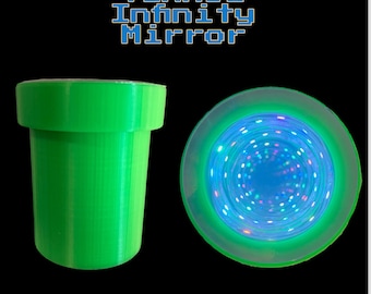 Super Mario Bro's Infinity Cube - Glow in the Dark, Collectible