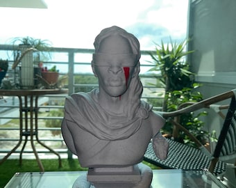 Limited Edition Young Thug & Serpent Symphony: 3D Printed Eco-Stone Sculpture