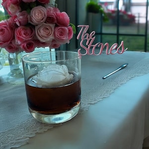 Custom Wedding Drink Tags: Personalized Drink Stirrers