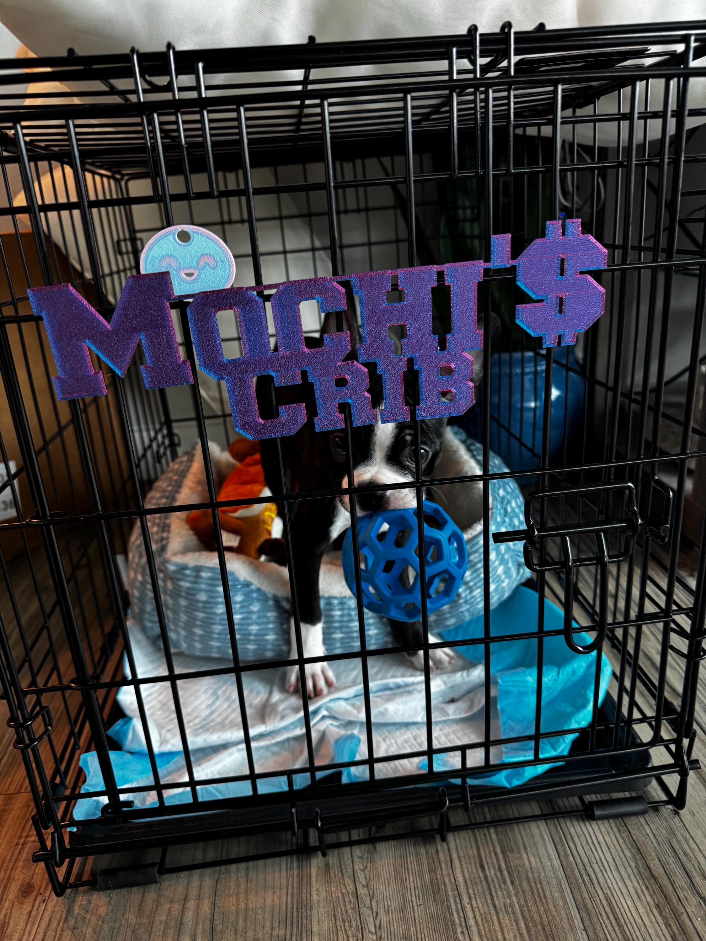 Custom Dog Crate Sign: Personalized Pet Home Decor - Etsy
