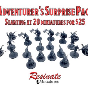 Adventurer&#39;s Surprise Pack (D&D Minis Bundles)
