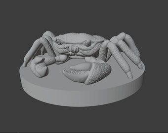 Giant Crab Miniature for D&D/Pathfinder (4 pack, 1 point))