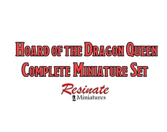 D&D Hoard of the Dragon Queen Complete Module (298 miniatures)