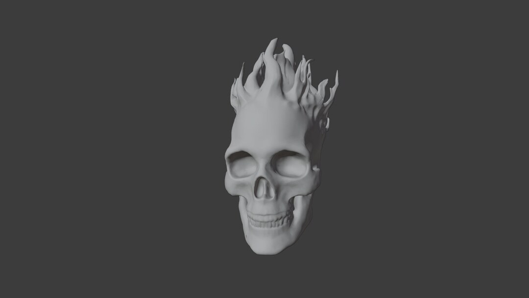 Flameskull Miniature for D&amp;d/pathfinder (0.25 Points) - Etsy