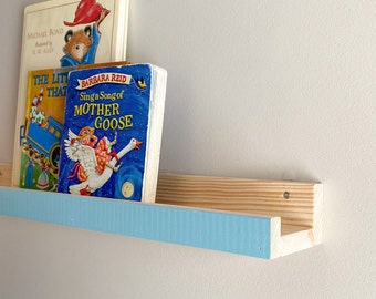 Handmade Pine Picture Ledge 4quot Floating Wooden Shelf