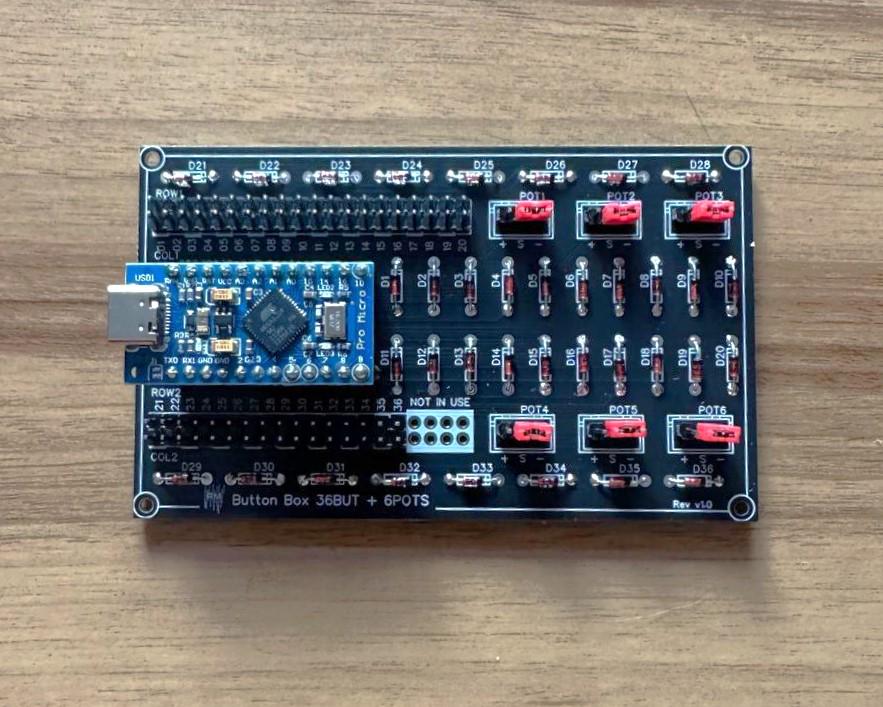 DIY Button Box Circuit Interface for Custom Game Controllers, Racing ...